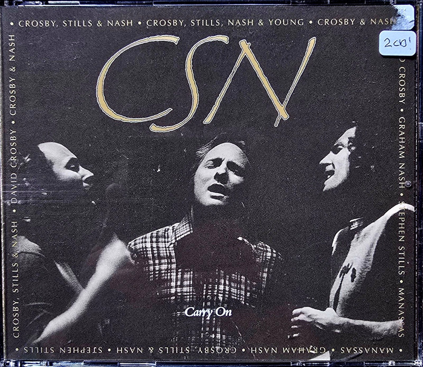 Crosby, Stills & Nash: Carry On (2 CD Boxset), Ophalen of Verzenden, 1990 - 1999, Gebruikt, Boxset
