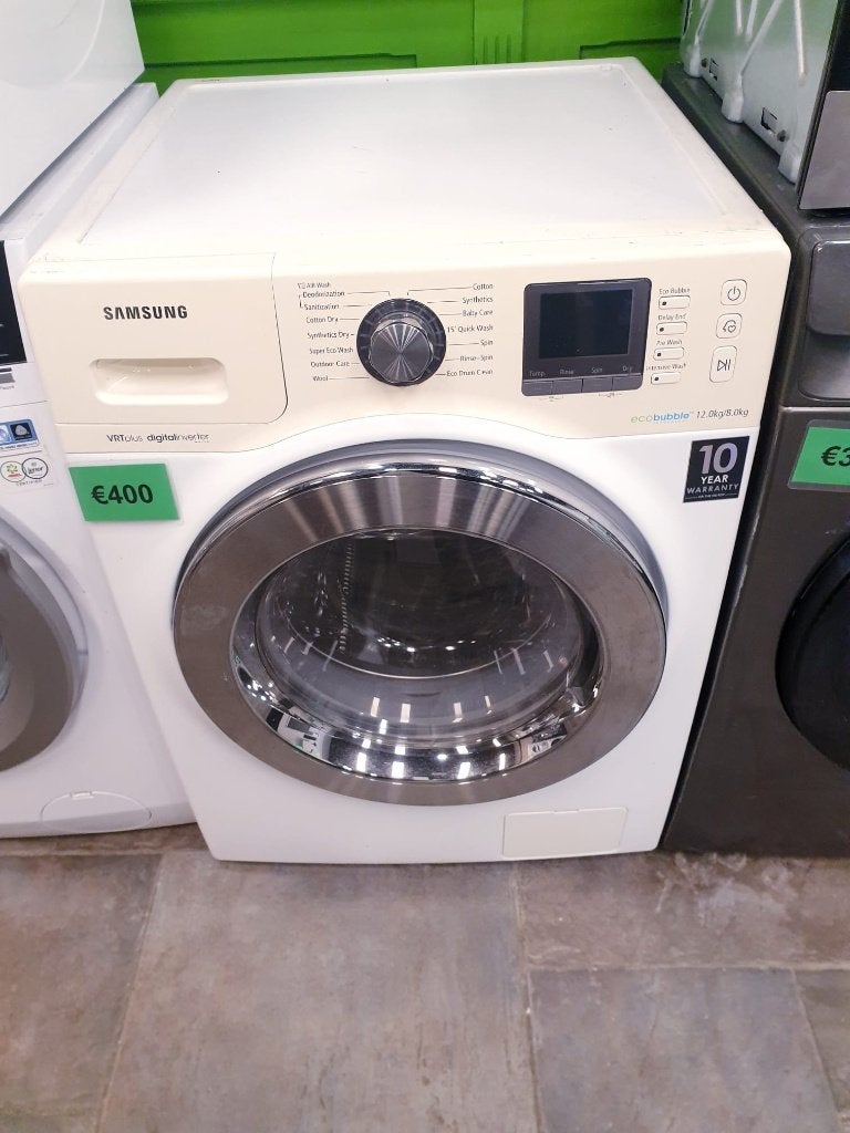 wasdroog-combi ️Samsung 12kg 8kg INC GARANTIE, Witgoed en Apparatuur, Ophalen, 1200 tot 1600 toeren, 8 tot 10 kg, Zo goed als nieuw