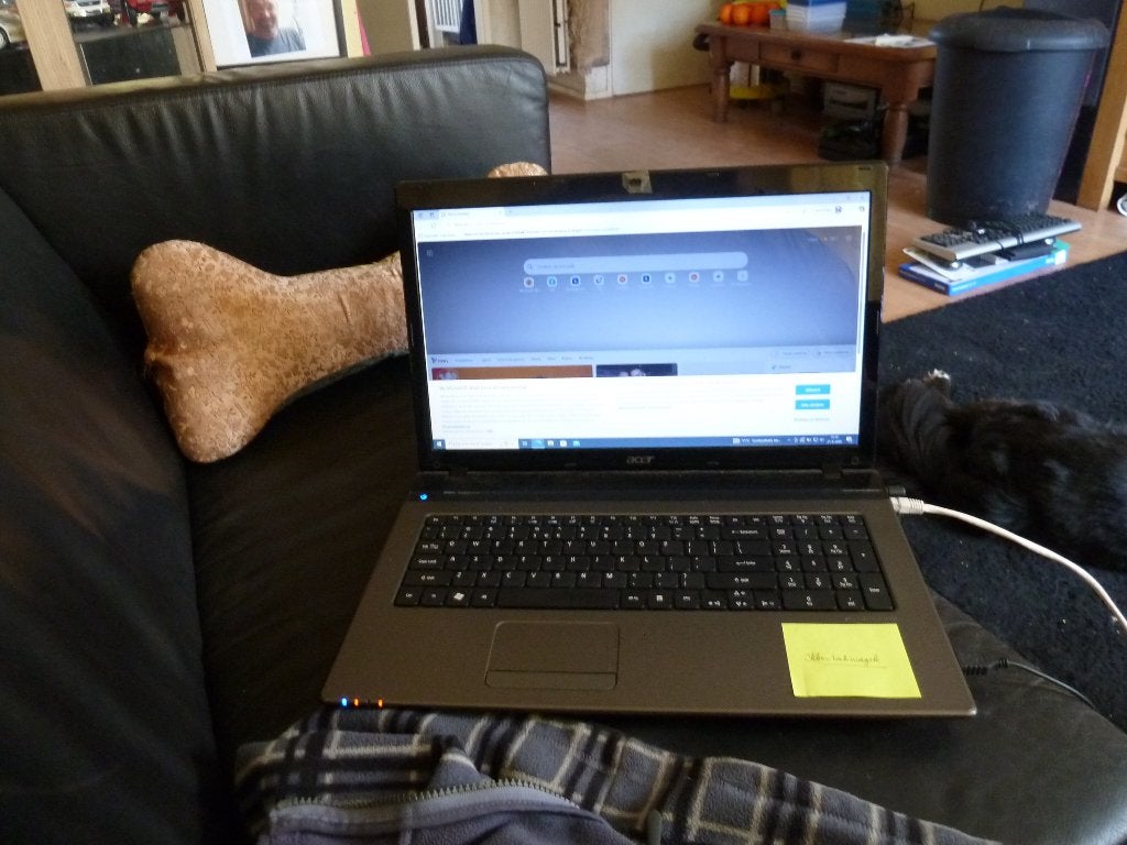 acer leptop 17 ince scherm, Computers en Software, Ophalen, Gebruikt, 2 tot 3 Ghz, Intel Pentium
