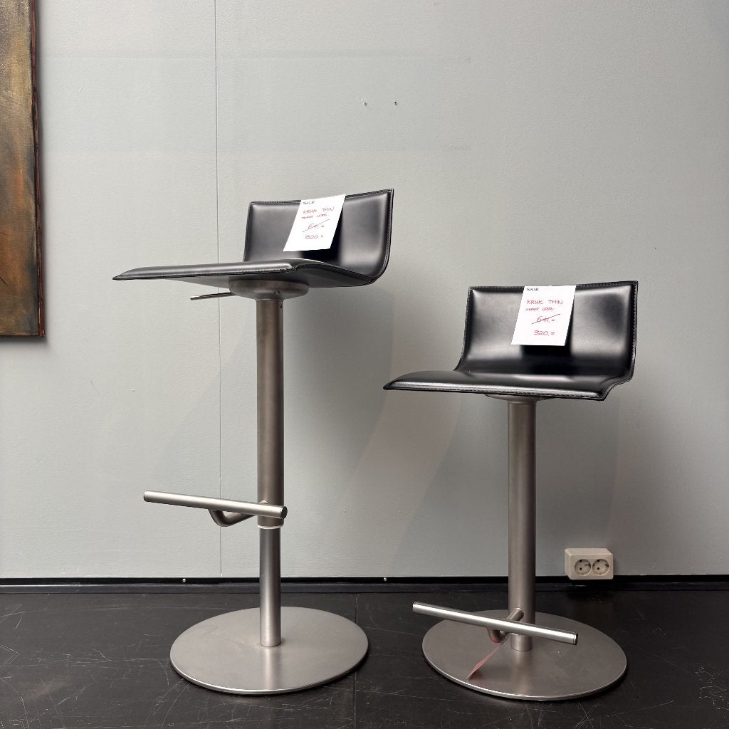 Lapalma Thin barkruk, Set van 2 (nieuwprijs samen= €1.282,-), Huis en Inrichting, Ophalen, Doetinchem, Lapalma, 60 tot 90 cm