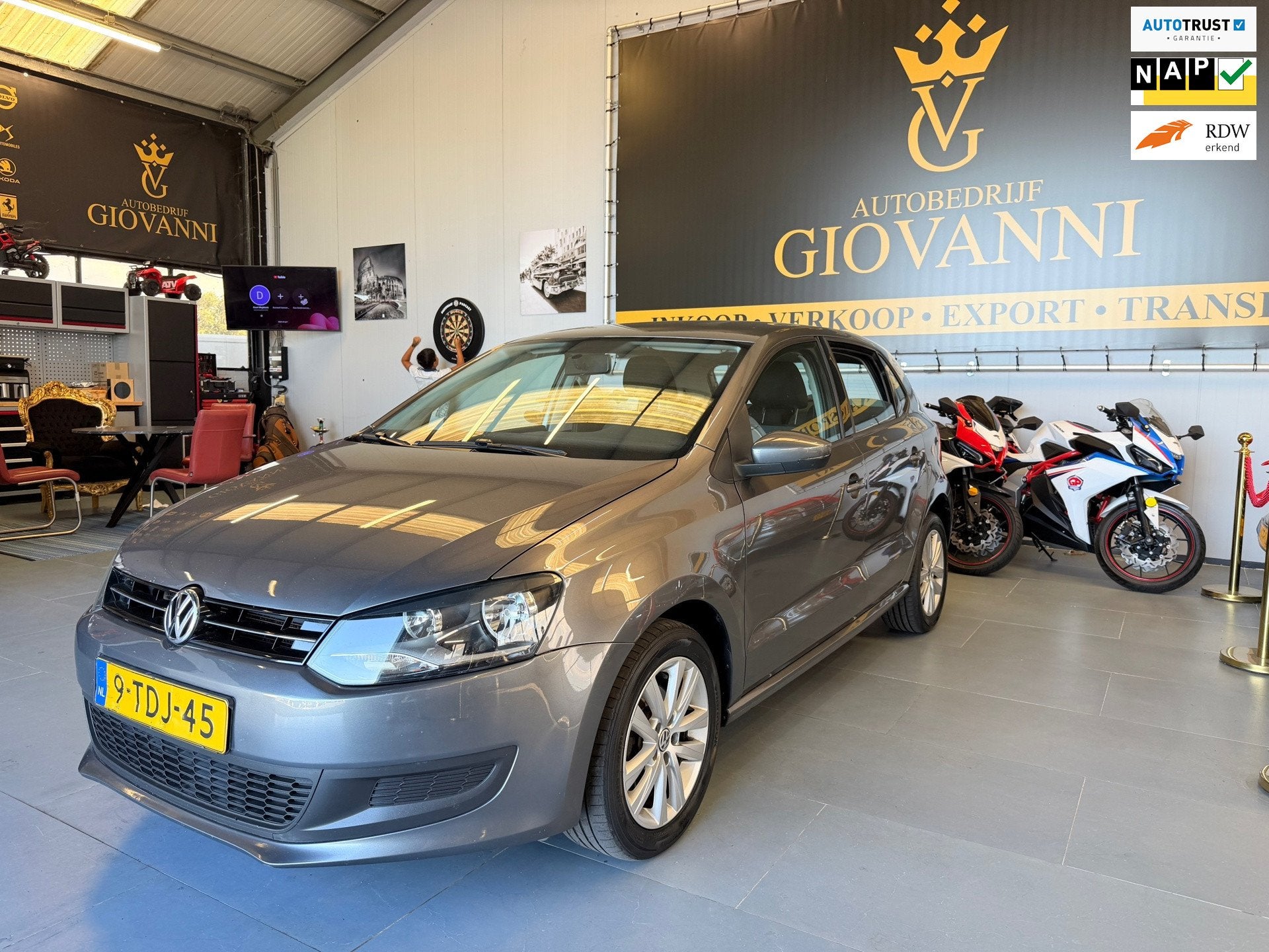 Volkswagen Polo 1.2 TSI BlueMotion Edition inruil mogelijk, Voorwielaandrijving, Euro 5, Origineel Nederlands, Bedrijf