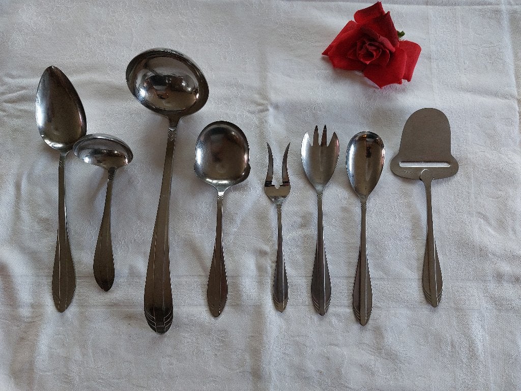 Gero Zilmeta 581 los bestek o.a. zoutlepeltje, Verzenden
