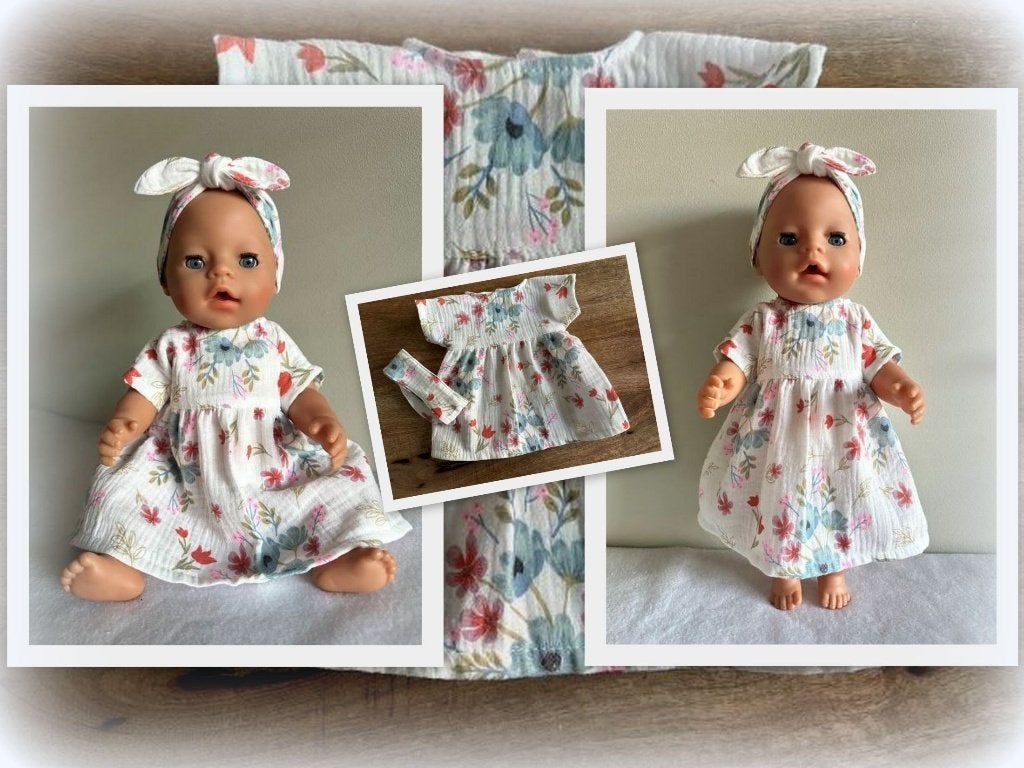 Poppenkleertjes kleertjes voor een baby pop van 43 cm no 161, Kinderen en Baby's, Ophalen of Verzenden, Nieuw, Babypop
