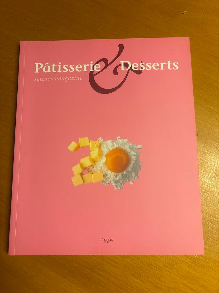 Pâtisserie & Desserts Seizoensmagazine, Boeken, Ophalen of Verzenden, Zo goed als nieuw, Overige gebieden, Taart, Gebak en Desserts