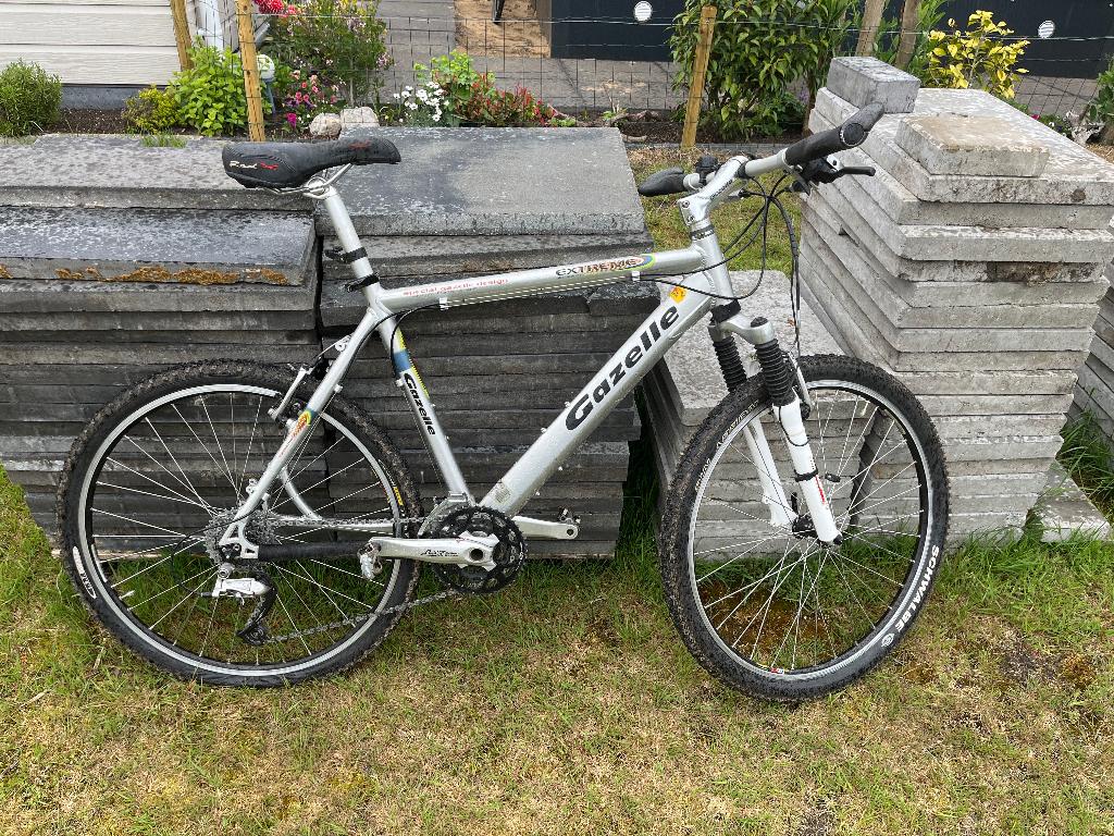 Mountainbike, Fietsen en Brommers, Fietsen | Mountainbikes en ATB, Gebruikt, Heren, Gazelle, Velgrem, Ophalen