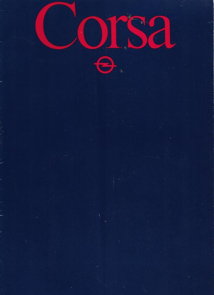 Brochure Opel CORSA, 1983 (F)., Opel, General Motors, Ophalen of Verzenden, Zo goed als nieuw