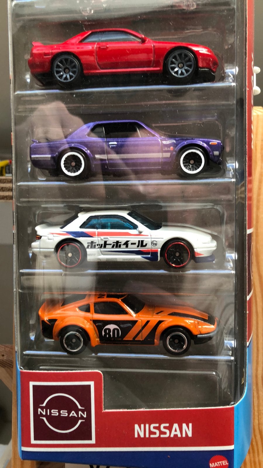 6 Nissan 5 pack Hot Wheels Hotwheels VAVB nieuw, Ophalen of Verzenden, Nieuw, Auto