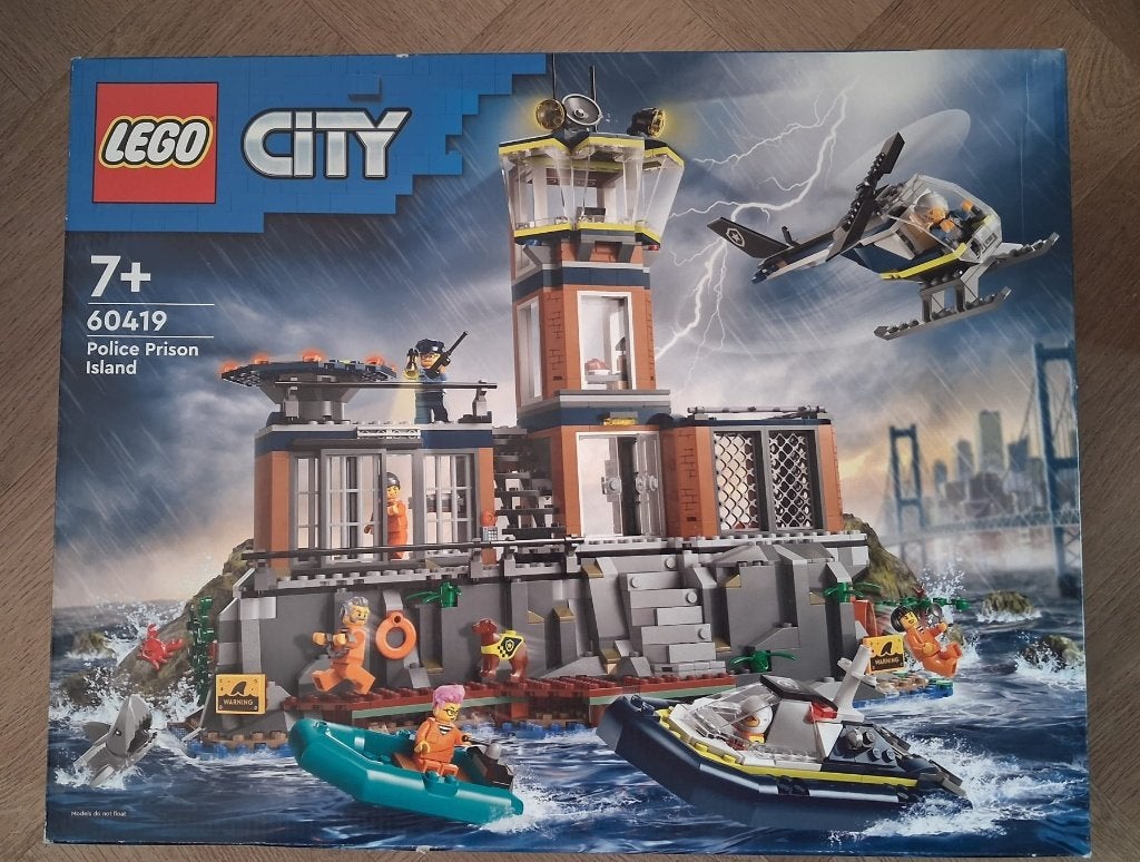LEGO City politiegevangeniseiland 60419 [NIEUW], City, Nieuw, Ophalen of Verzenden, Complete set