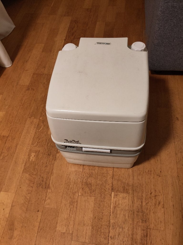 Thetford Porta Potti Elegance 165 - Draagbaar Toilet, Caravans en Kamperen, Ophalen, Gebruikt