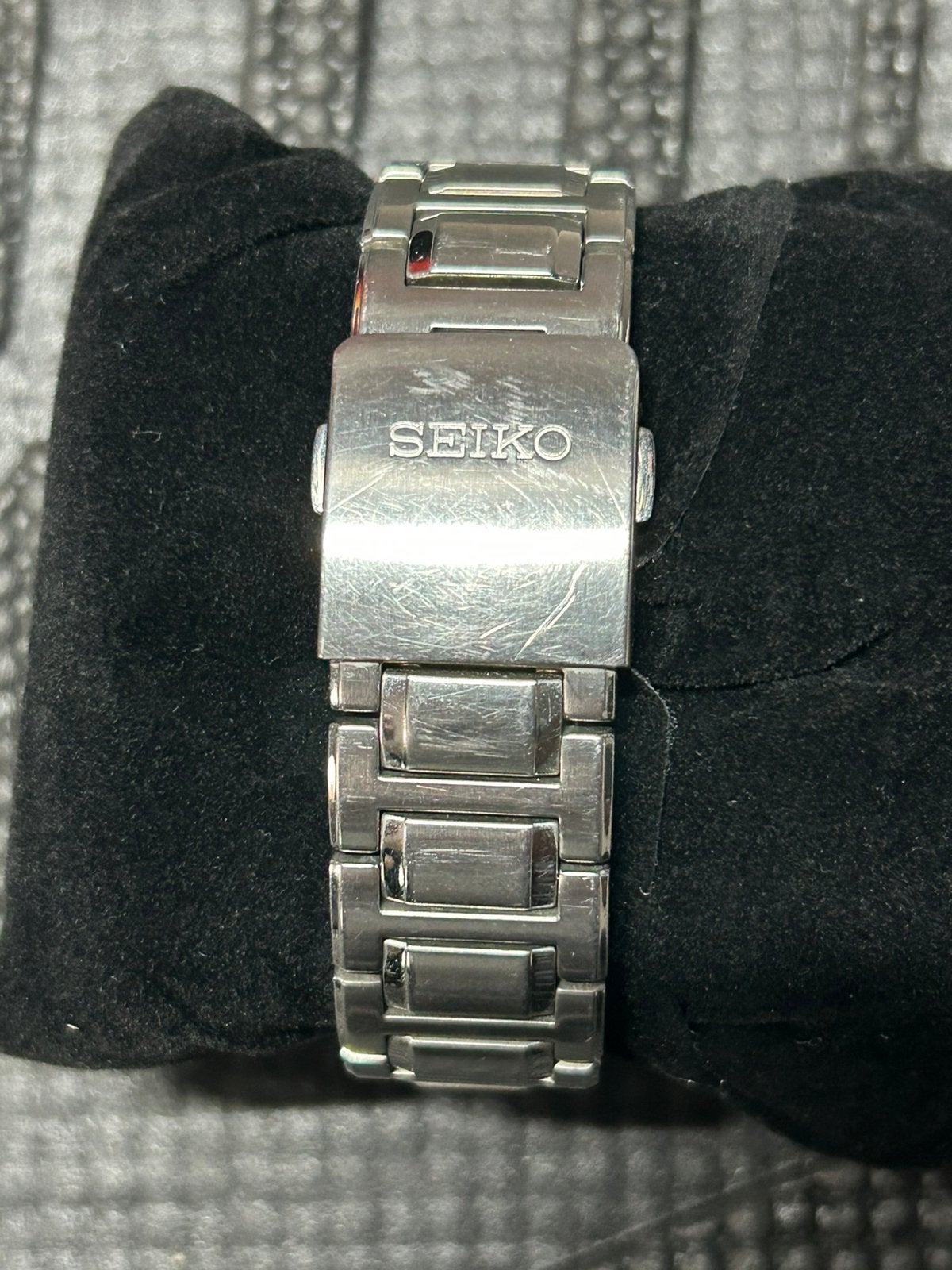 Seiko Premier Perpetual Kinetic, Staal, Polshorloge, Ophalen of Verzenden, Zo goed als nieuw
