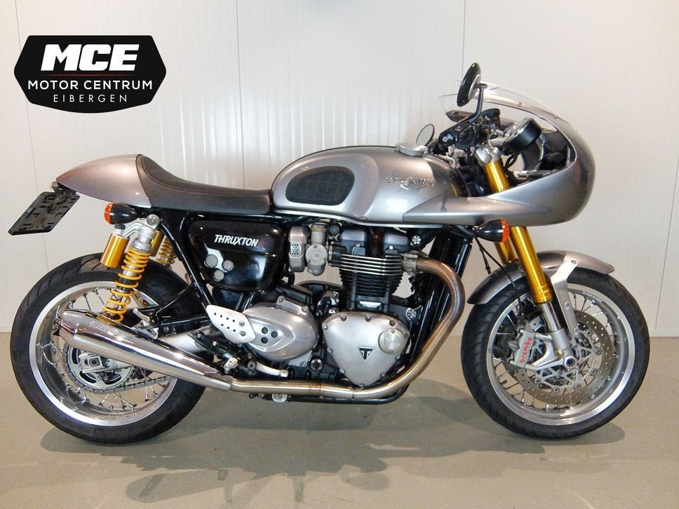TRIUMPH THRUXTON 1200 R (bj 2016), Motoren, 2 cilinders, Motorrijbewijs A, Bedrijf, Onbekend