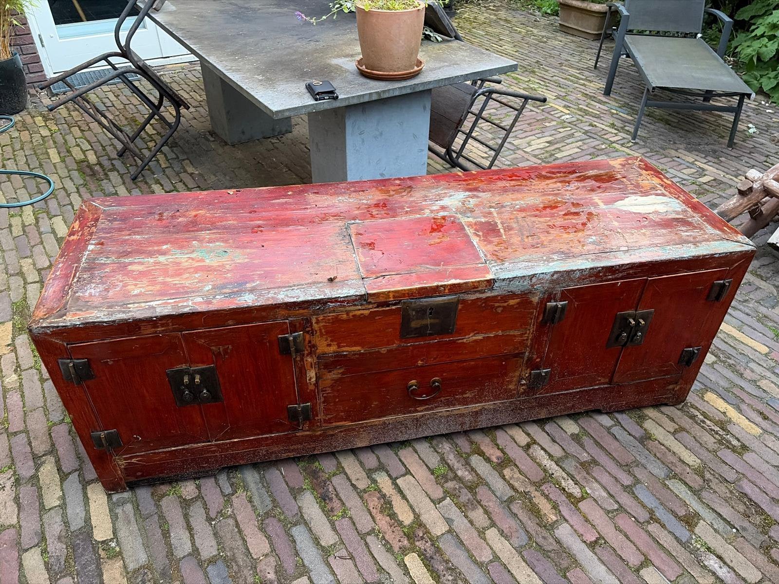 Chinees dressoir, Ophalen, Zo goed als nieuw, 25 tot 50 cm, Minder dan 100 cm