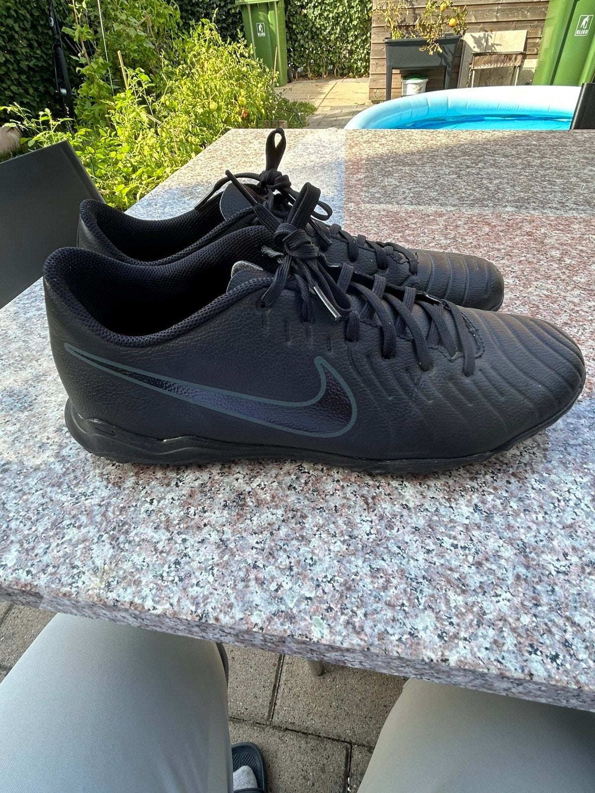 Nike Tiempo Legend 10 Academy TF – Black | Maat 45, Nieuw, Ophalen of Verzenden, Sportschoenen, Zwart