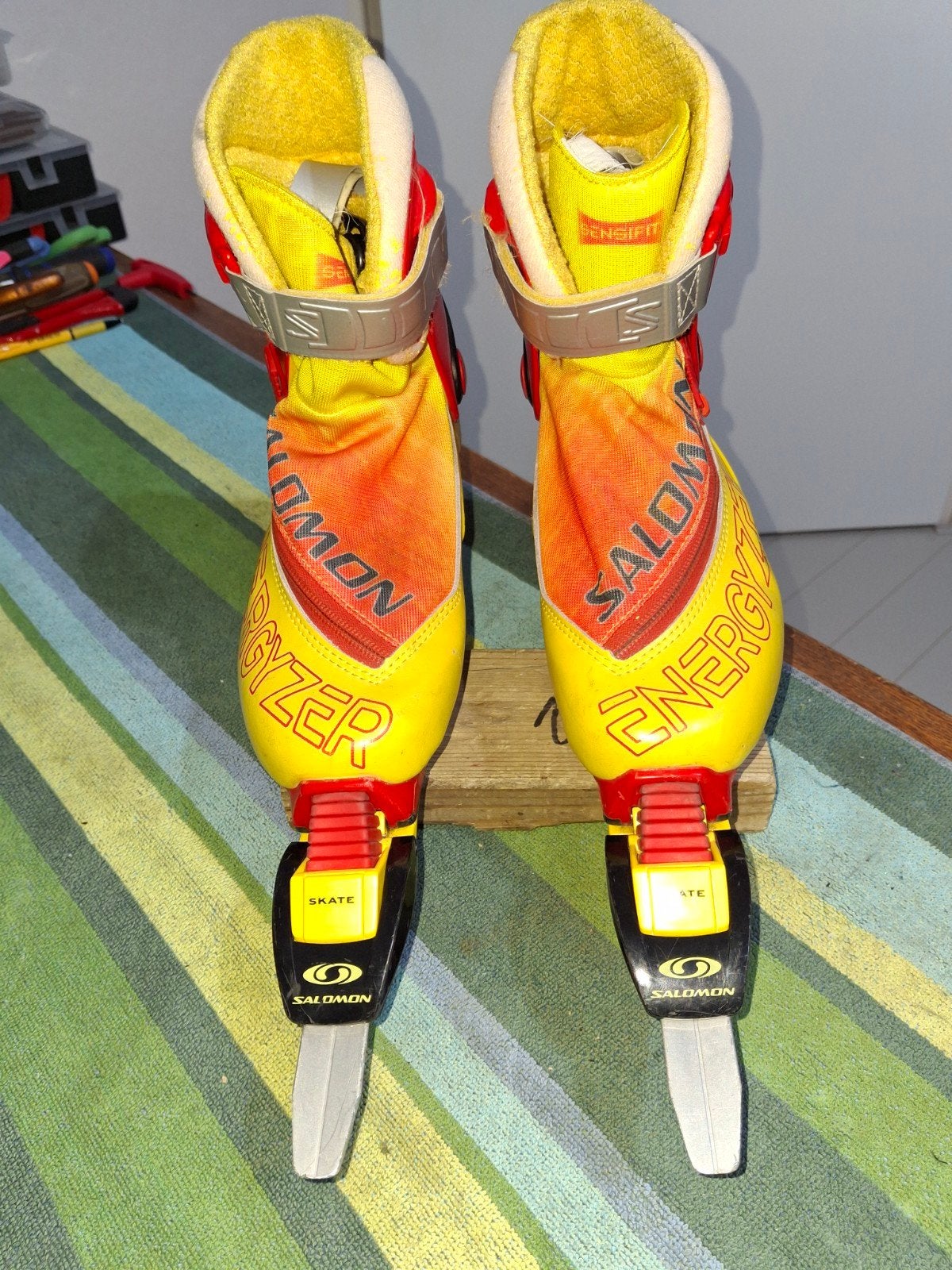 Salomon Energizer Klapschaats Clicknoor Freeskate Mt 36 2/3, Sport en Fitness, Schaatsen, Overige merken, Gebruikt, Ophalen of Verzenden