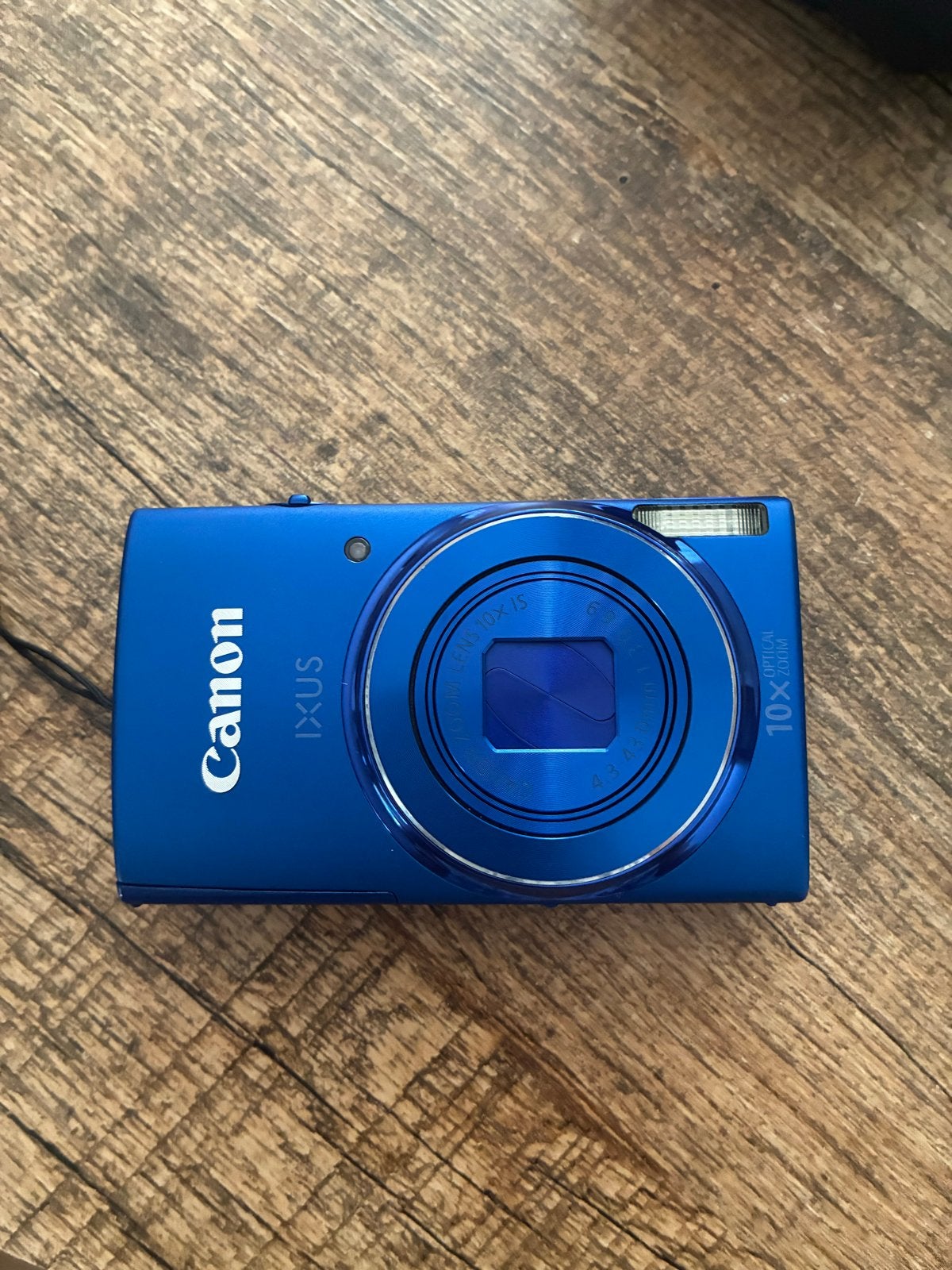 Canon IXUS 155 Compactcamera - Blauw met 10x optische zoom, Audio, Tv en Foto, Fotocamera's Digitaal, Ingebouwde flitser, Gebruikt