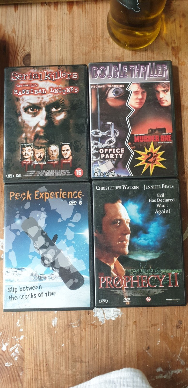 doos met dvd'tjes, Alle leeftijden, Ophalen, Zo goed als nieuw, Overige genres