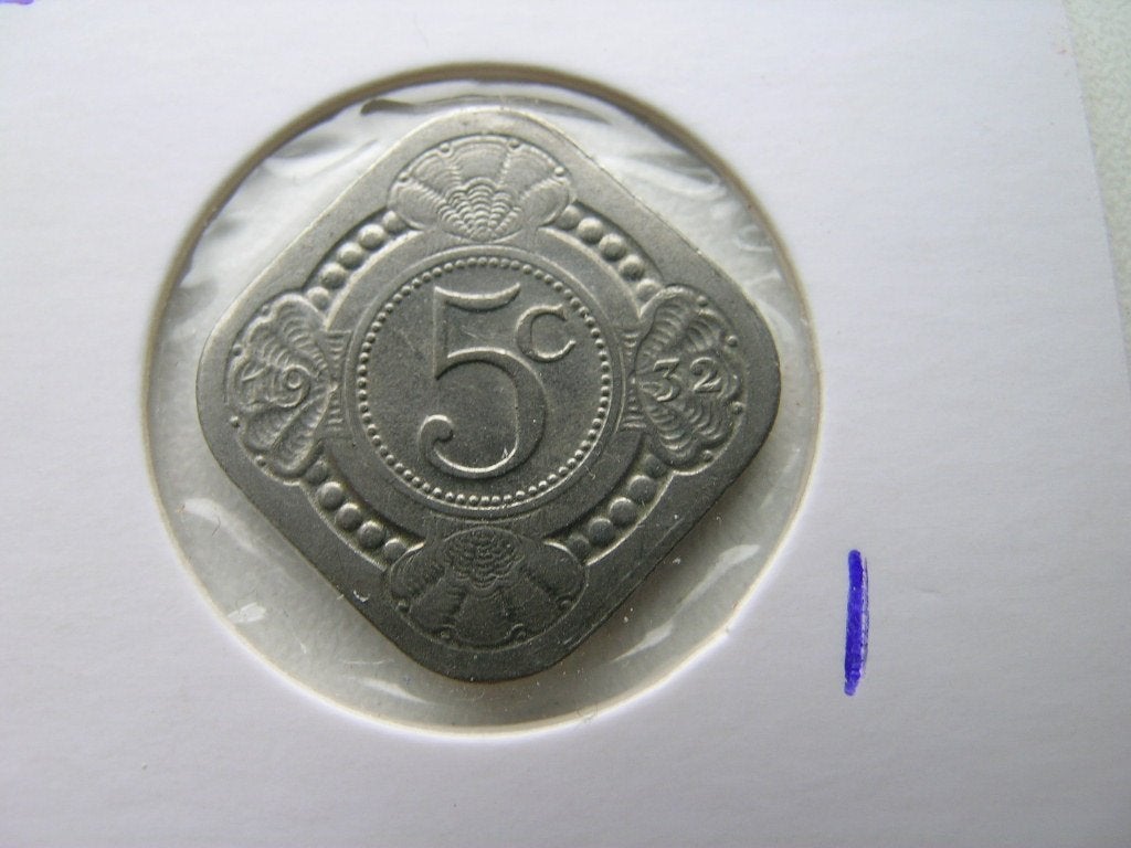 Stuiver 1932, Postzegels en Munten, Munten | Nederland, Ophalen of Verzenden, Koningin Wilhelmina, 5 cent, Losse munt