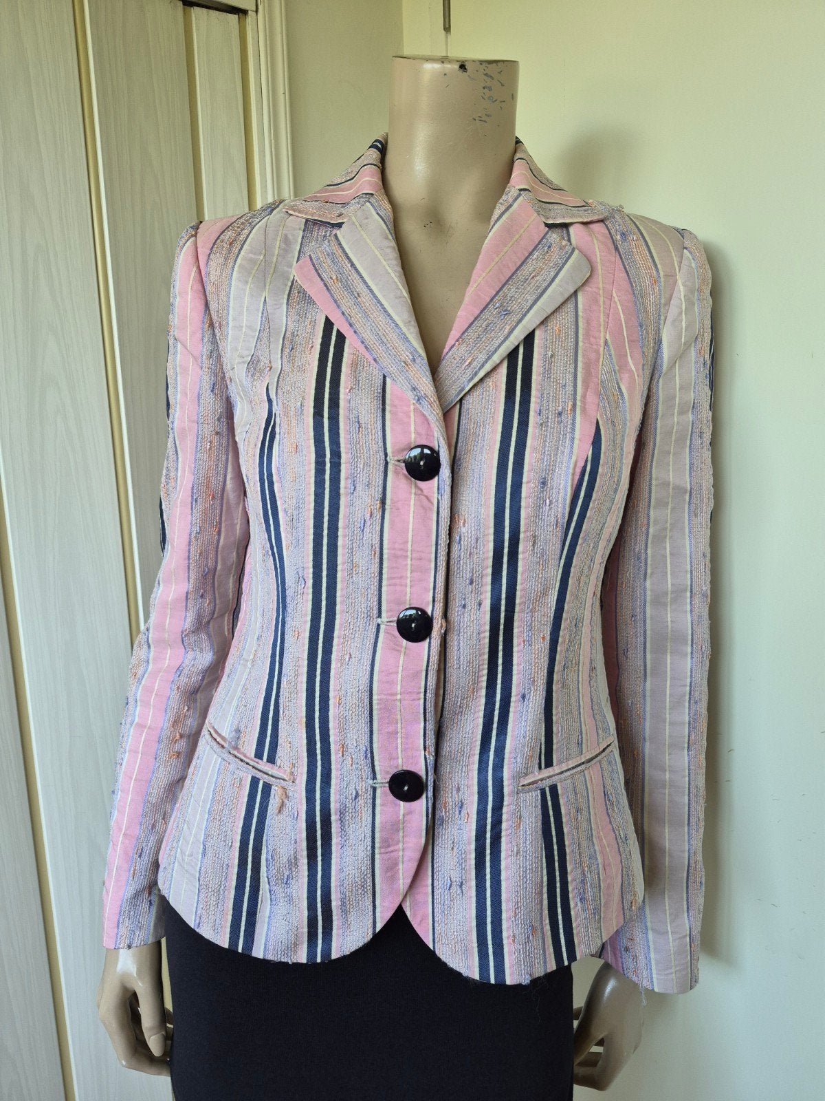 Ungaro Première Paris jasje vintage design maat 38/M, Maat 38/40 (M), Ophalen of Verzenden, Zo goed als nieuw, Roze