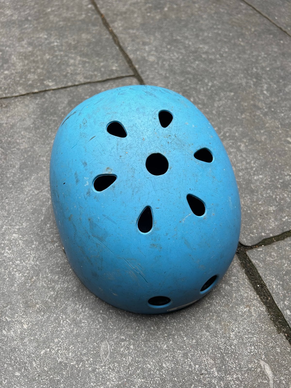 Oxelo kinderhelm blauw, Ophalen of Verzenden, Gebruikt, Overige maten, Jongen of Meisje