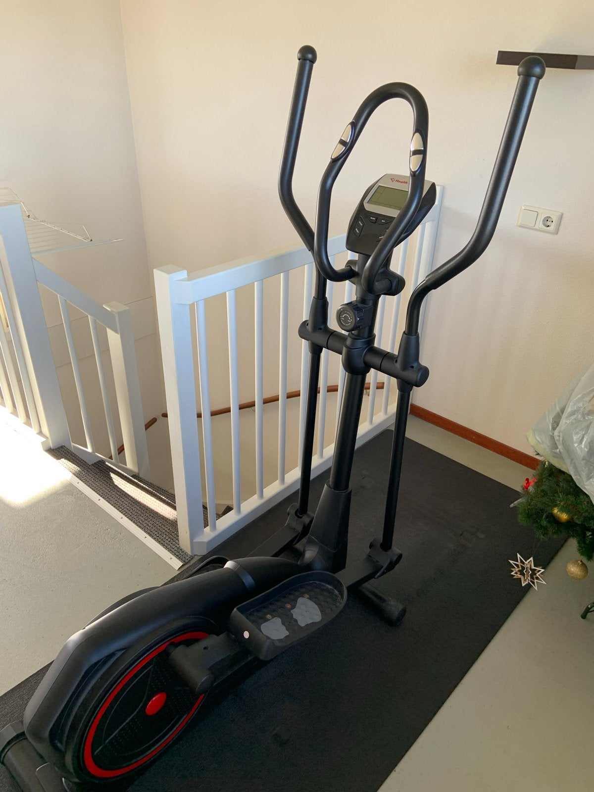 Health Sports Crosstrainer met dempingsmat., Ophalen, Armen, Zo goed als nieuw, Crosstrainer