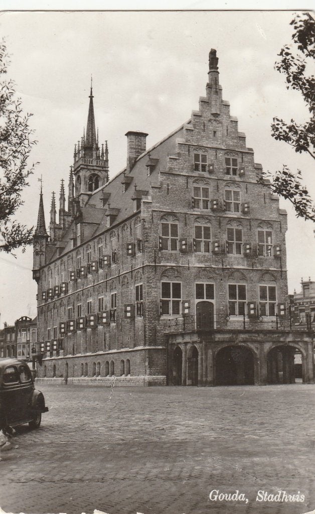 gouda- stadhuis, Ophalen of Verzenden, Voor 1920, Zuid-Holland