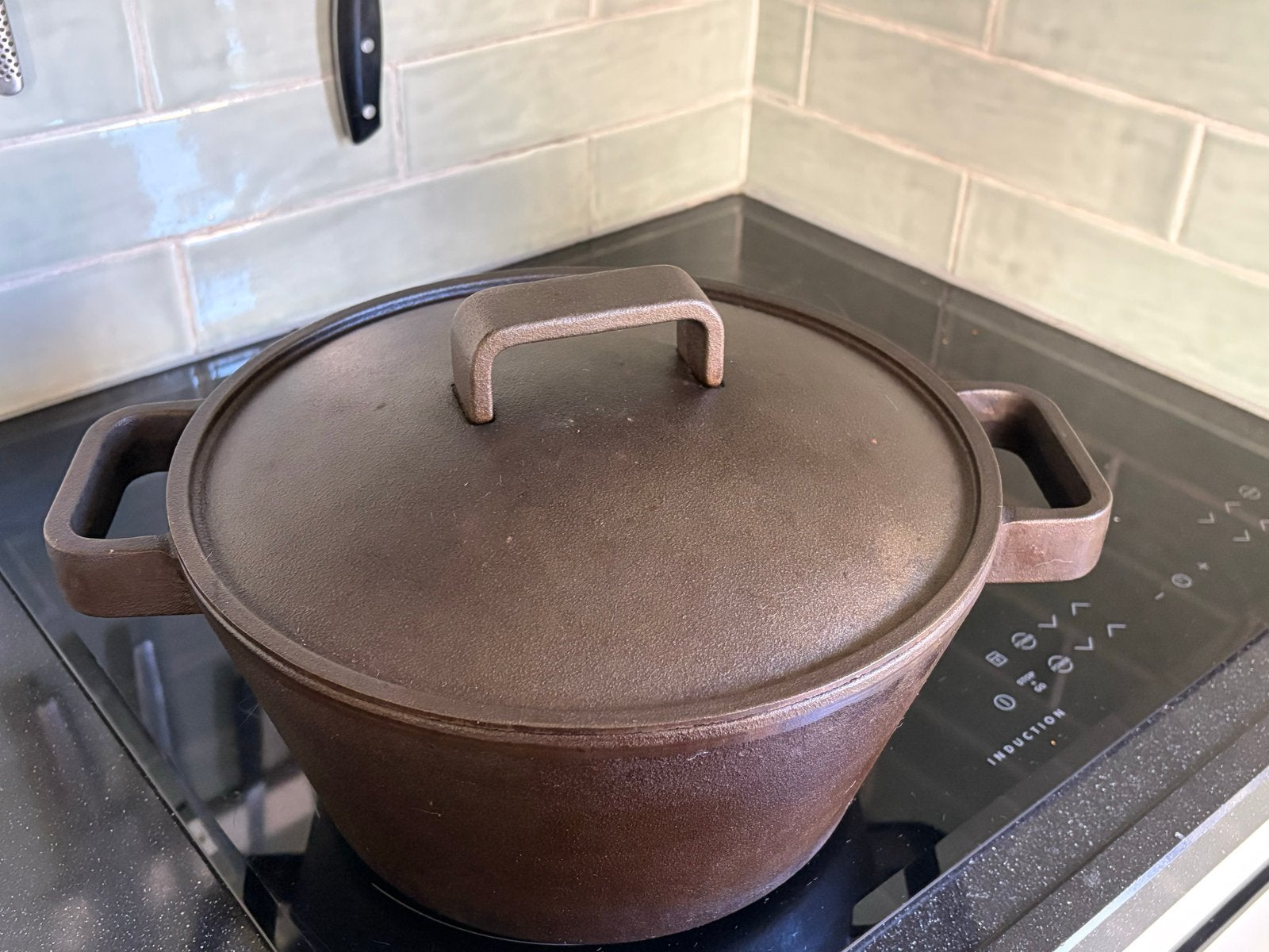 Iittala Tools Kookpan - Gietijzeren Pan met Deksel, Ophalen, Gebruikt, Gietijzer, Met deksel