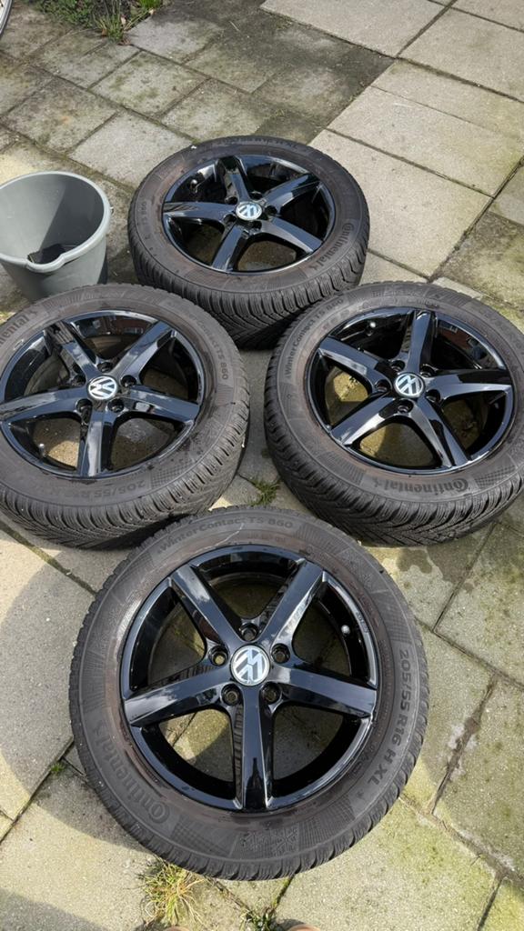 velgen+winterbanden, Auto-onderdelen, Banden en Velgen, Ophalen, 16 inch, Banden en Velgen, Nieuw