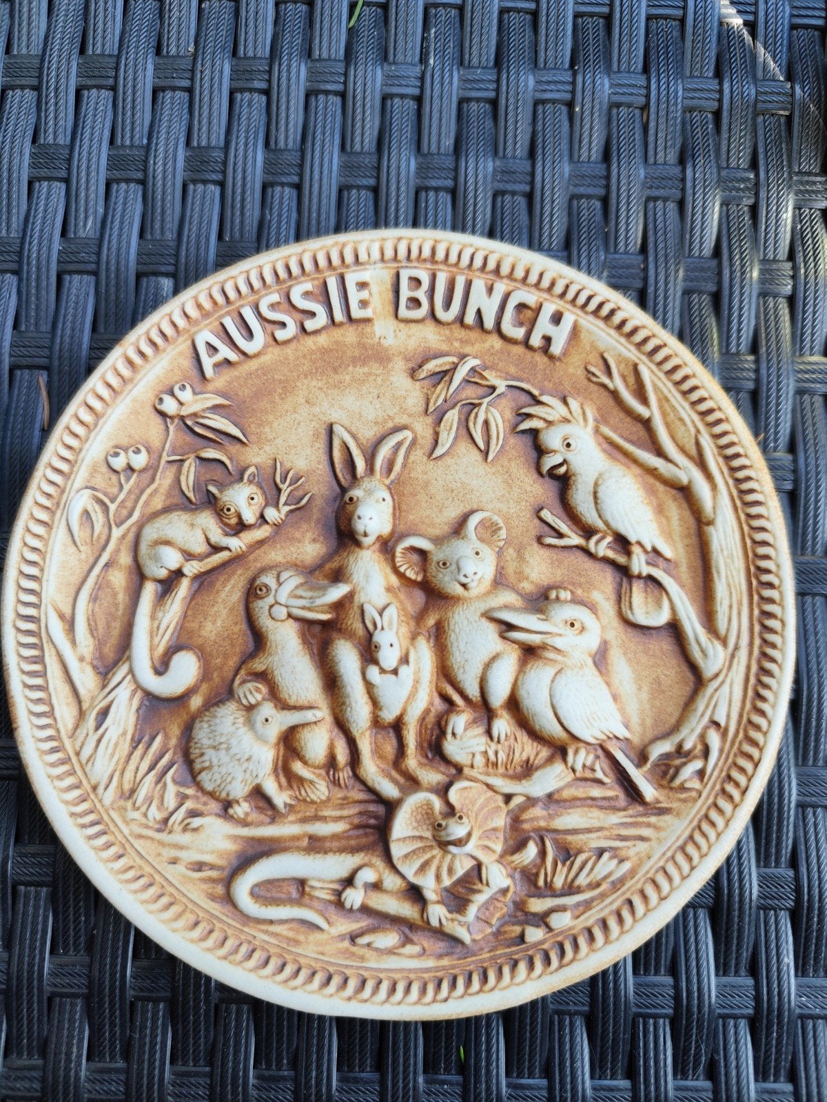 Swagman pottery aussi bunch schotel, Ophalen