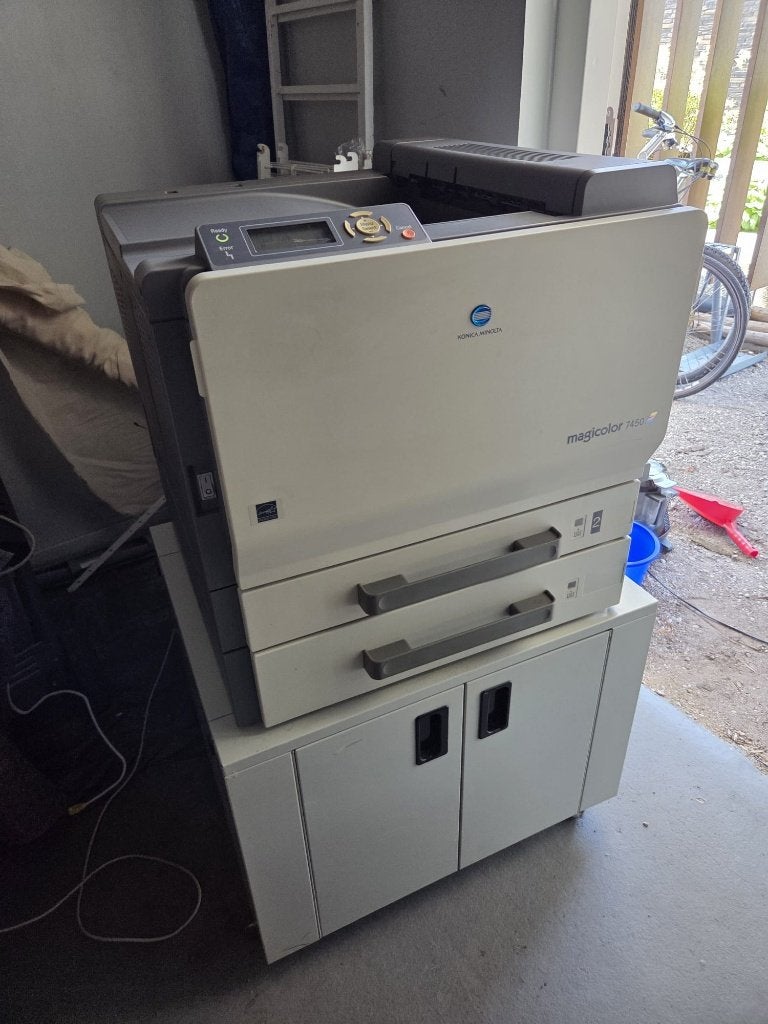 Konica Minolta 7450 - A3+ kleurenprinter, Computers en Software, Printers, Ophalen, Gebruikt, Kleur printen, Printer