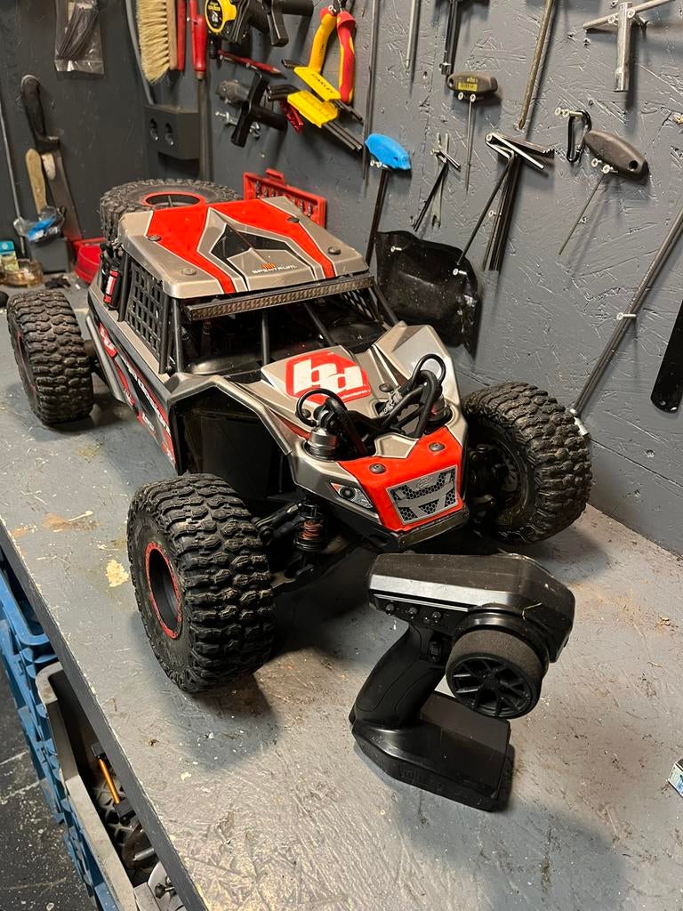 Losi rock rey 1/6, Hobby en Vrije tijd, Modelbouw | Radiografisch | Auto's, Benzine, Auto offroad, Ophalen of Verzenden, Zo goed als nieuw