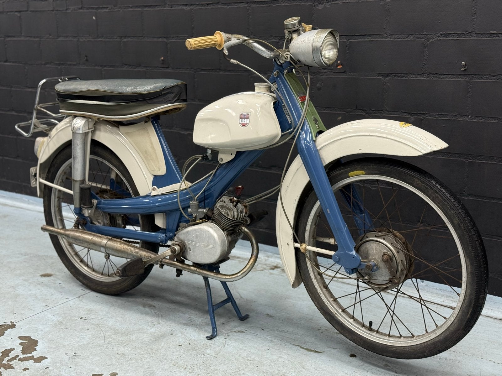 NSU Quickly-F brommer uit 1967 - Opknapper, Maximaal 45 km/u, 49 cc, Ophalen, Overige merken