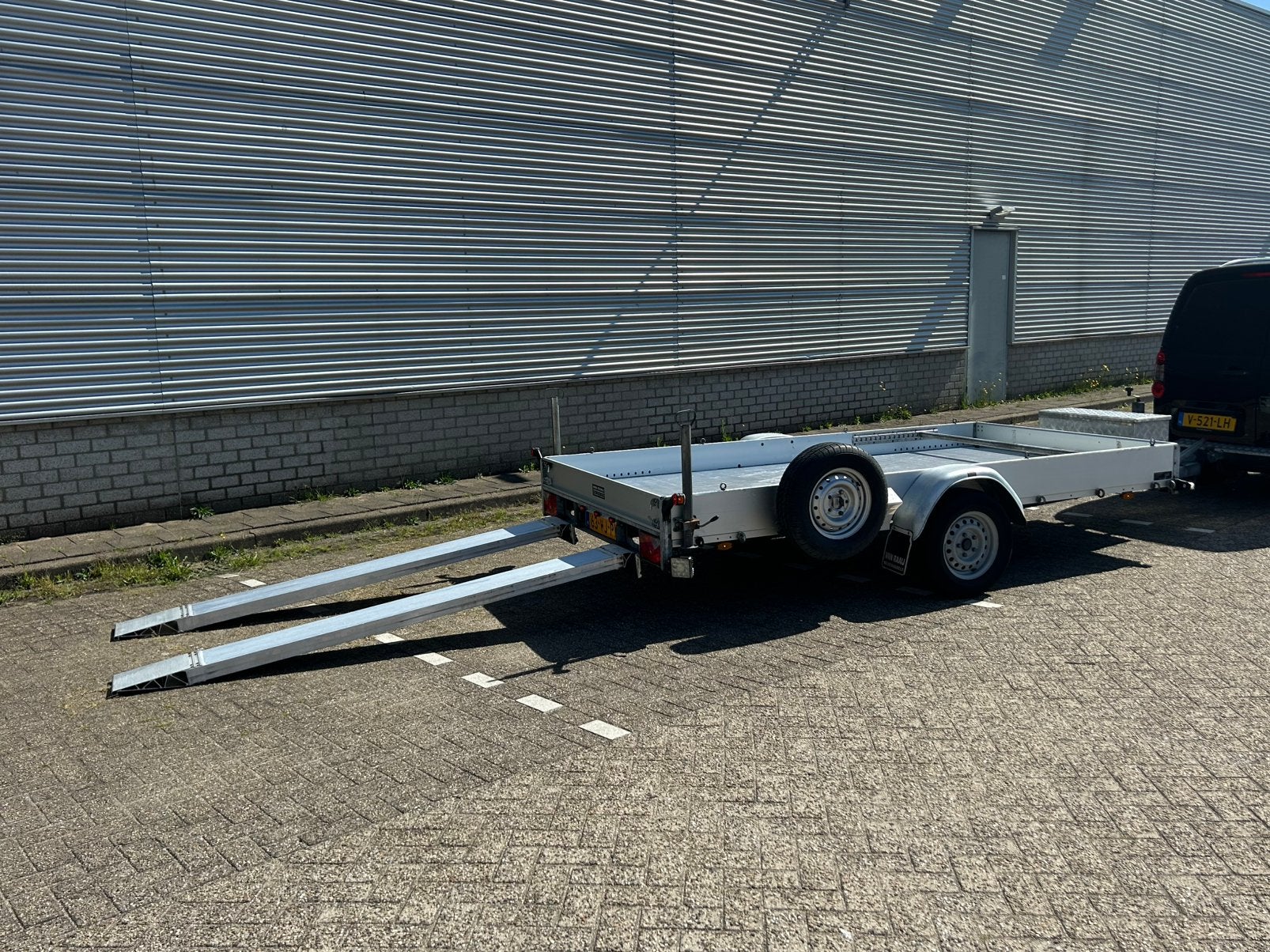 Anssems AMT 1200 Motortrailer, Quads en (tuin)Machines., Ophalen, Gebruikt