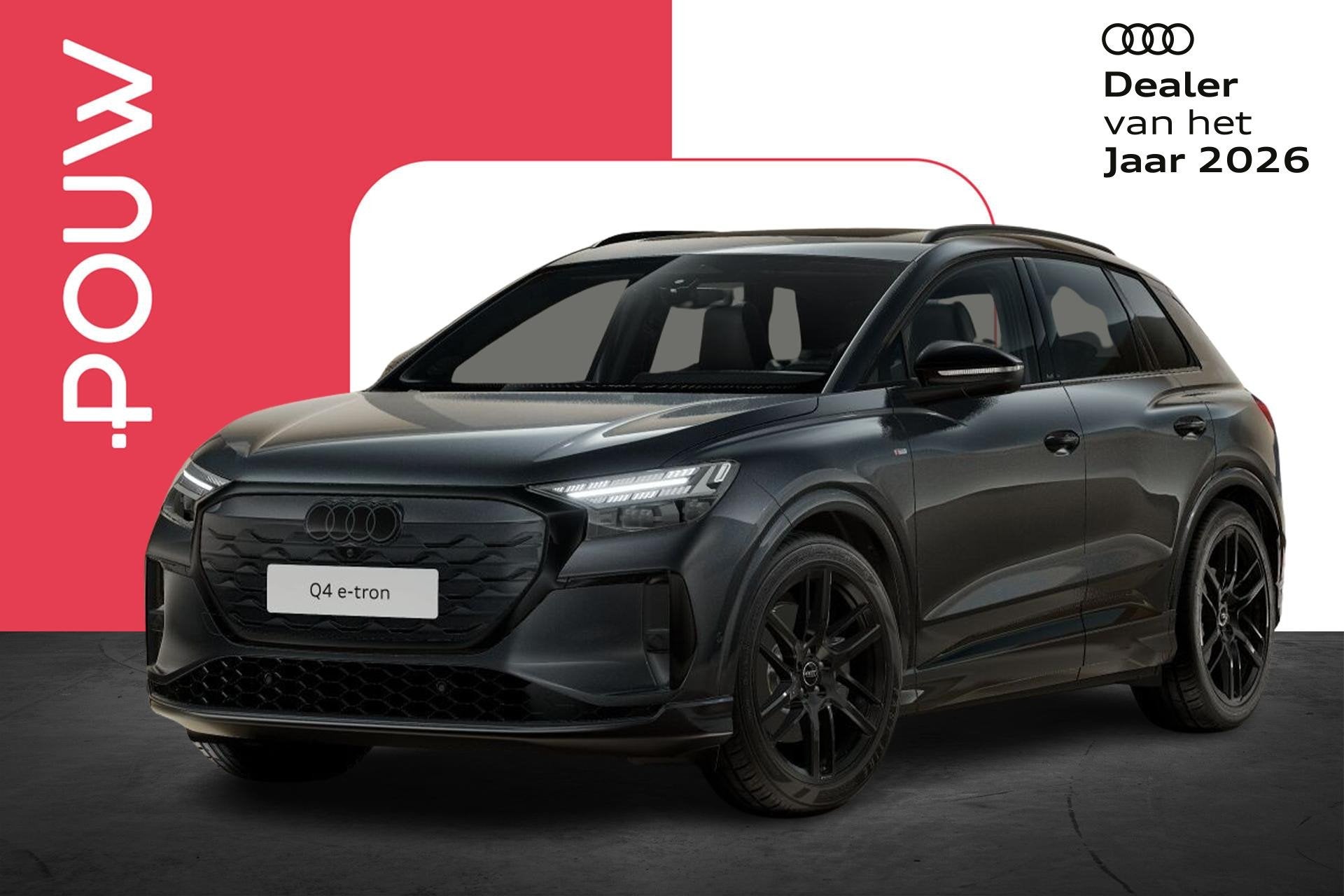 Audi Q4 e-tron S Edition Performance 82 kWh | 21" Velgen | P, Auto's, Audi, Automaat, 12 maanden, Achterwielaandrijving, 510 min