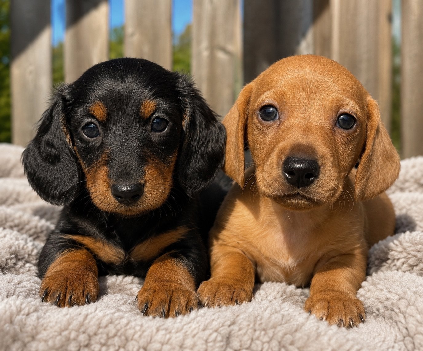 Dwerg teckel pups!, CDV (hondenziekte), 8 tot 15 weken, Korthaar, Dwerg