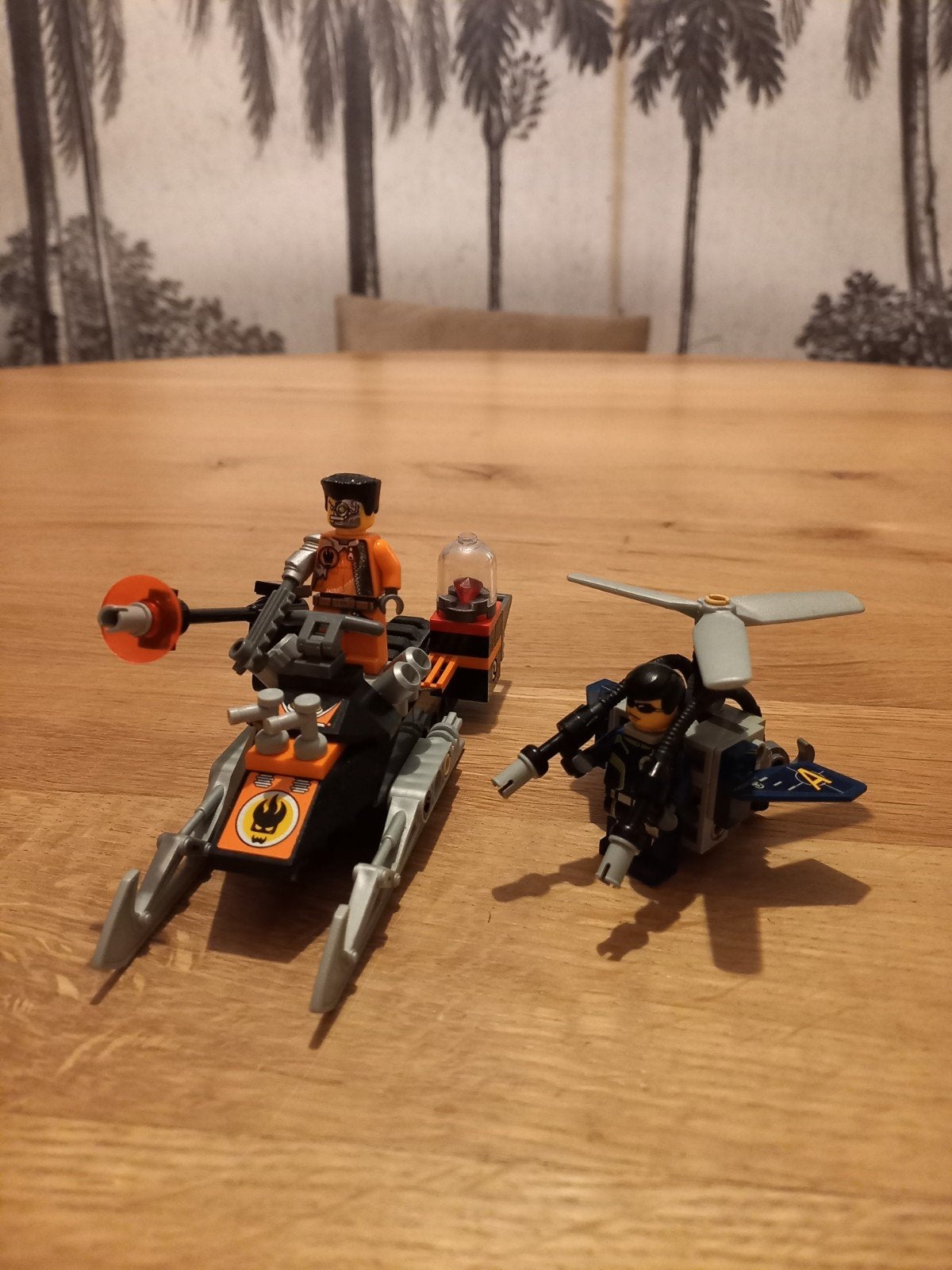 Lego agents 8631 jetpack pursuit, Gebruikt, Overige thema's, Lego, Ophalen of Verzenden
