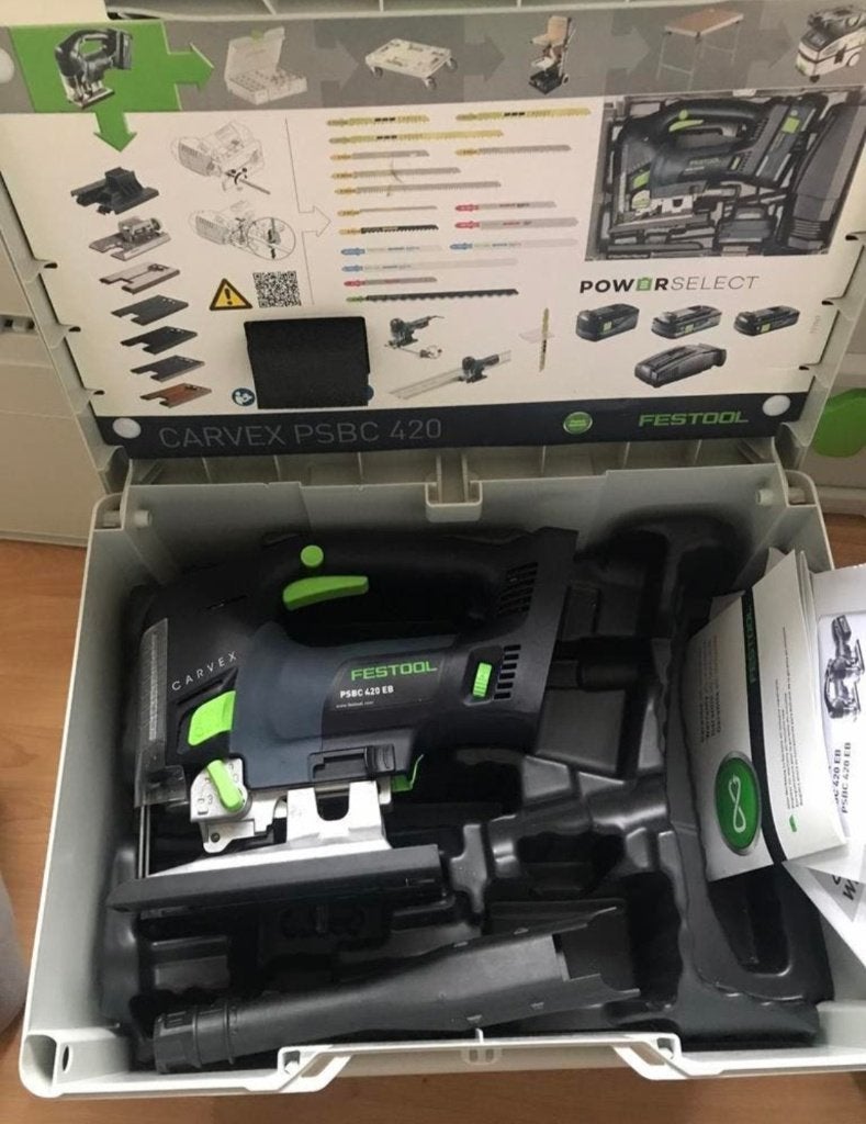 Festool psbc 420 carvex basic, Ophalen of Verzenden, Nieuw
