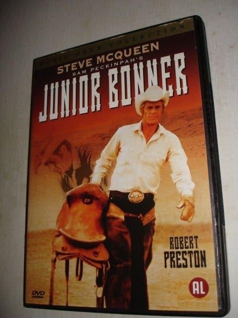 Junior Bonner- Steve McQueen- Robert Preston- 1972- (NIEUW), Verzenden, Alle leeftijden, Drama, 1940 tot 1960