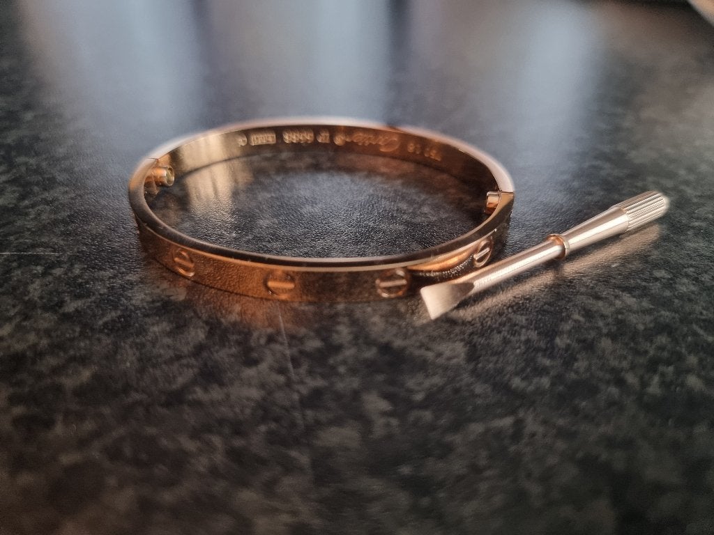 gouden armband van Cartier, Sieraden, Tassen en Uiterlijk, Ophalen of Verzenden, Nieuw, Goud, Staal