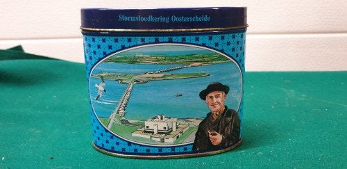 Blik zeeuwse roomboter babbelaars, Ophalen of Verzenden