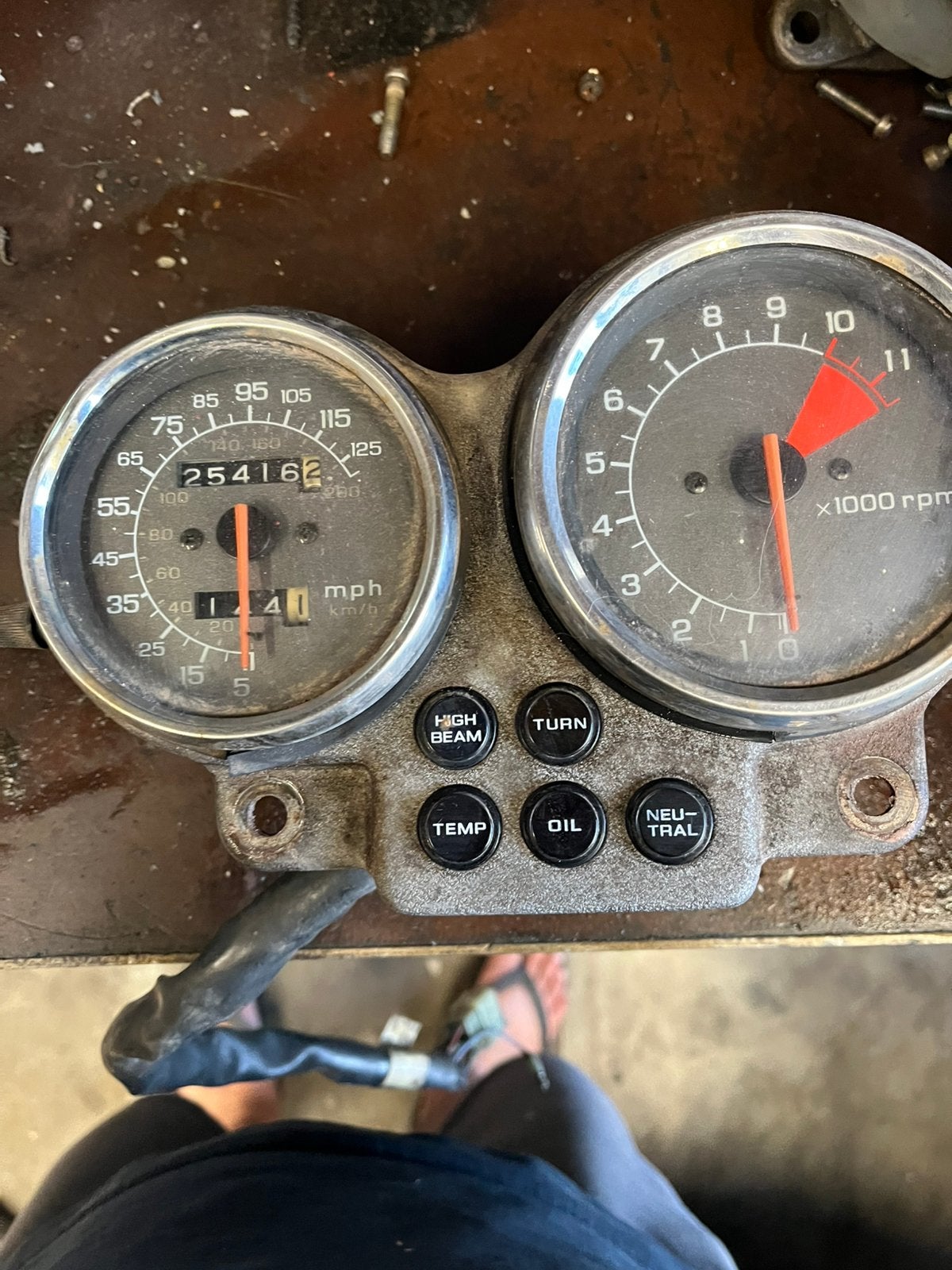 Tellerset supermagna vf700c, Motoren, Onderdelen | Honda, Ophalen of Verzenden, Gebruikt