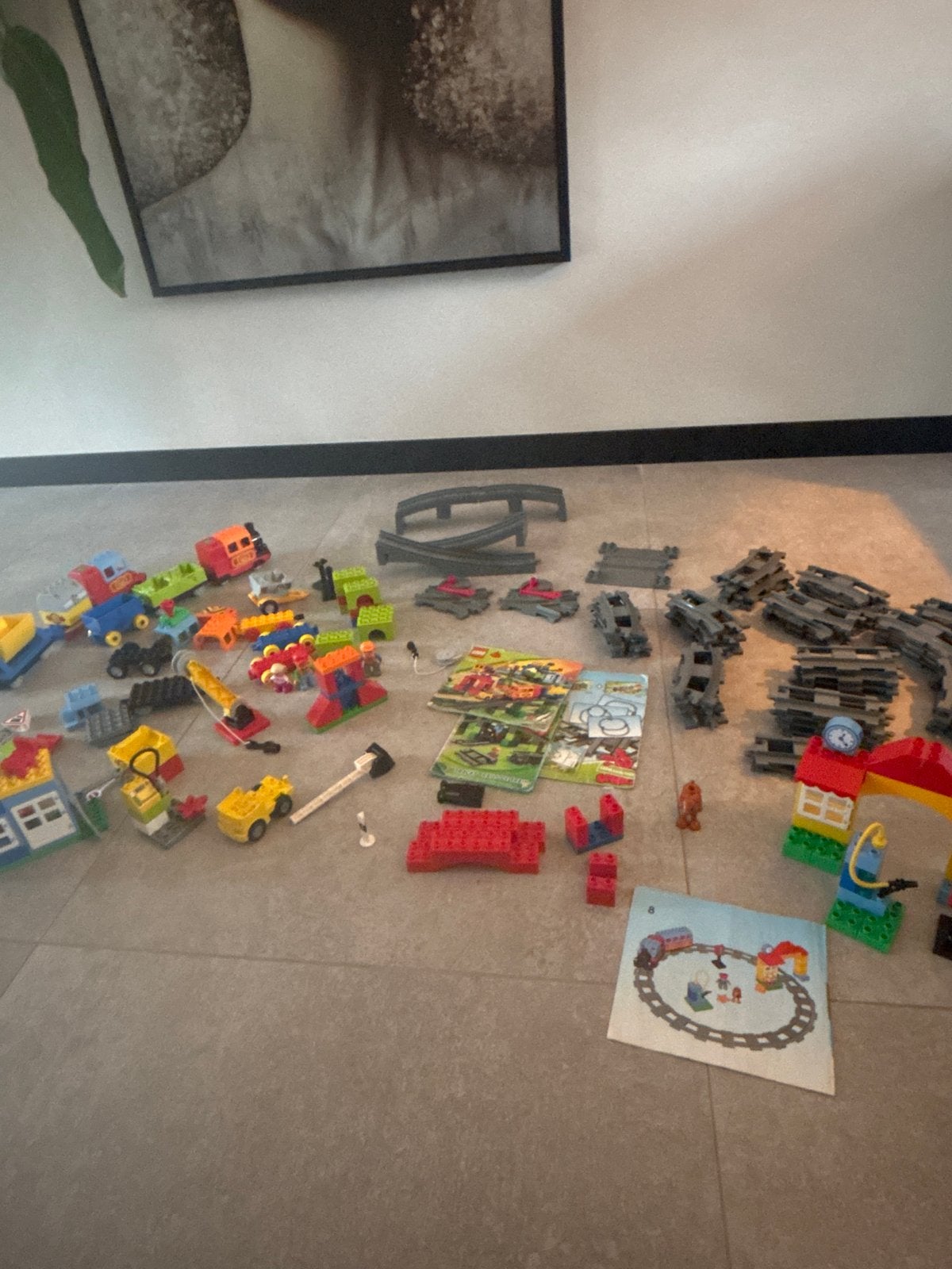 Duplo trein(en) en rails, Ophalen, Gebruikt, Overige merken