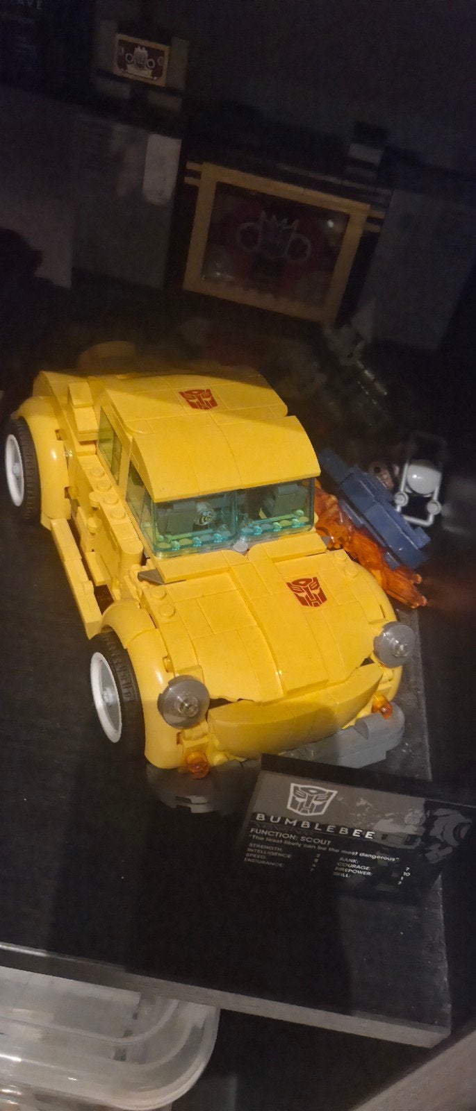 LEGO Icons Transformers Bumblebee 10338 - Zo goed als nieuw, Ophalen, Zo goed als nieuw