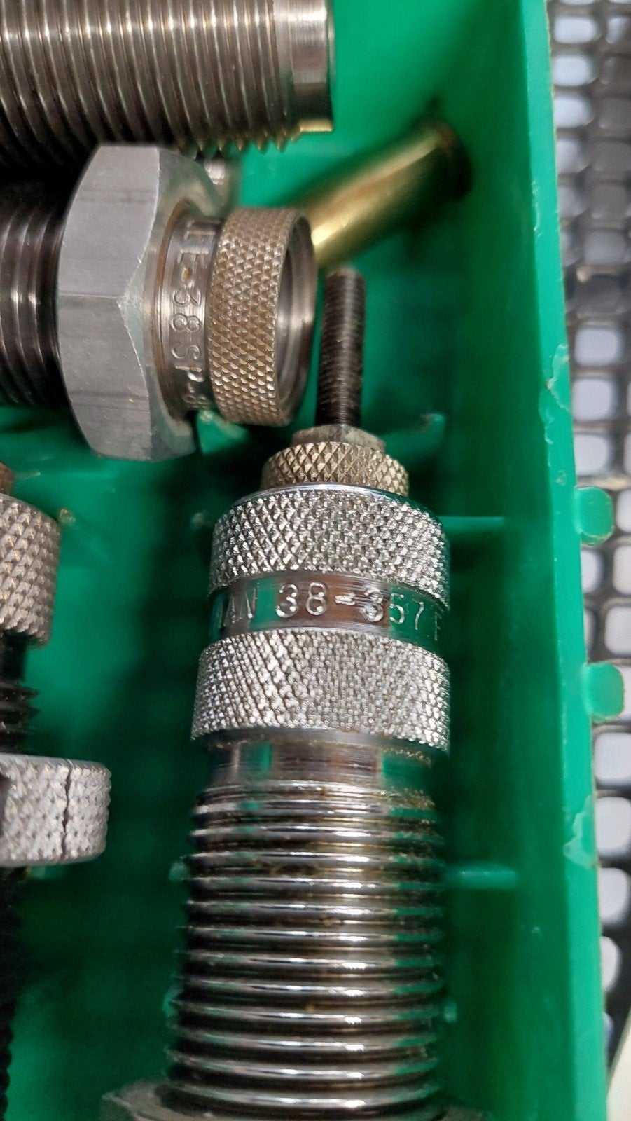RCBS 4 Die Carbon Set TC .38 Special herlaadmatrijzen, Ophalen of Verzenden, Gebruikt