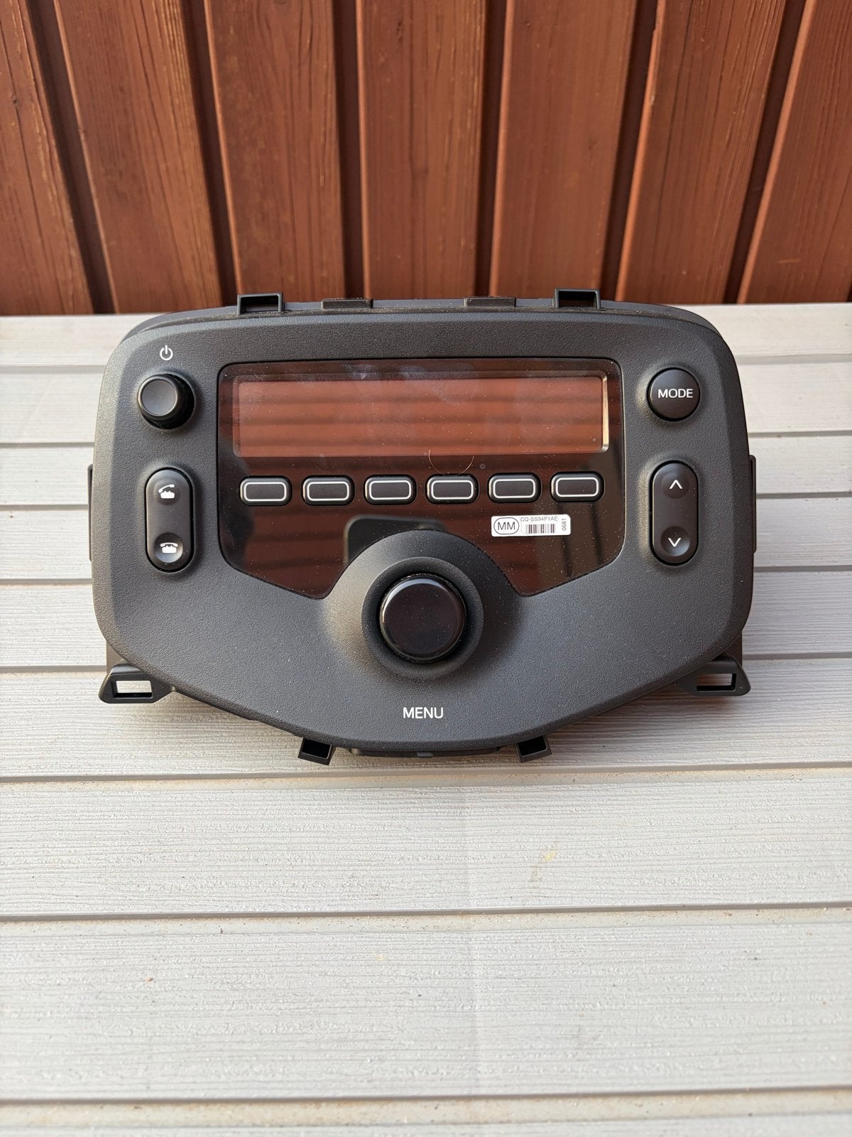 Toyota Aygo/Citroën C1/Peugeot 107 radio/infotainmentsysteem, Ophalen, Gebruikt