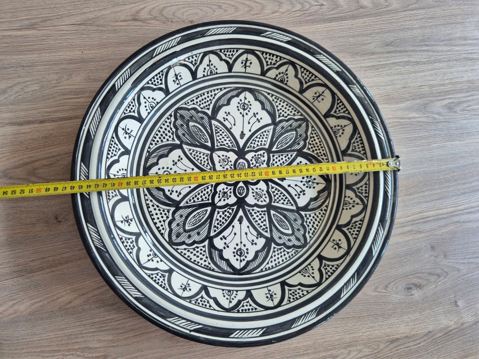 Decoratieve Marokkaanse schaal, handgemaakt, Ophalen of Verzenden