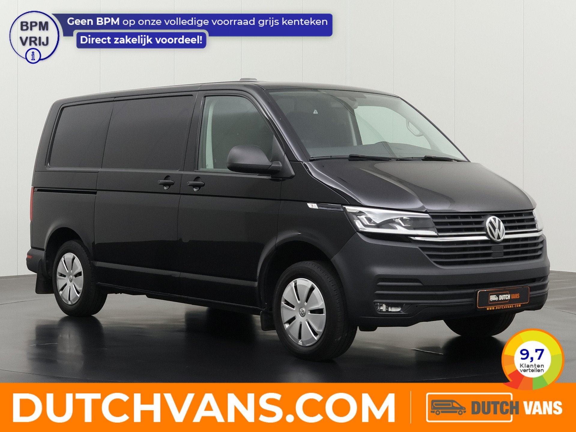 Volkswagen Transporter 2.0TDi 150PK Automaat | Kastinrichtin, Auto's, Automaat, Dealer onderhouden, Stof, Gebruikt