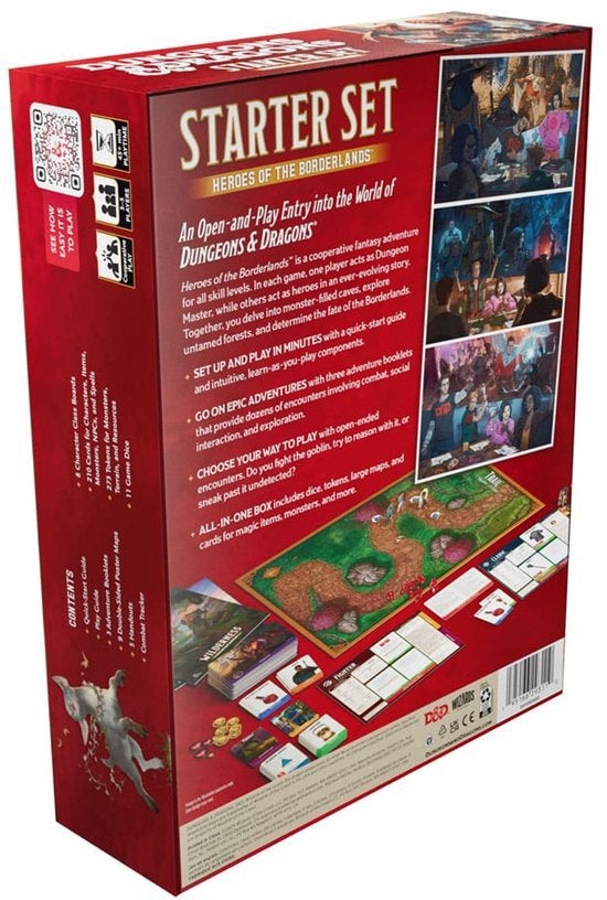 Dungeons & Dragons – Starter Set: Heroes of the Borderlands, Hobby en Vrije tijd, Verzenden, Nieuw, Nvt, Nvt