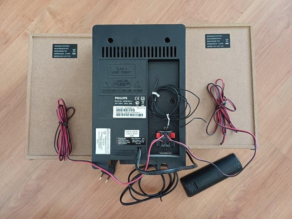 Stereo-set Philips MCM166/12, Ophalen, Philips, Gebruikt, Cd-speler