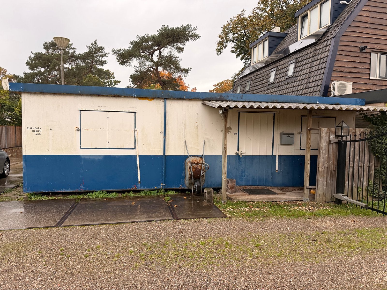 GRATIS! 900x250cm Woonunit/kantoorunit/opslag, Ophalen