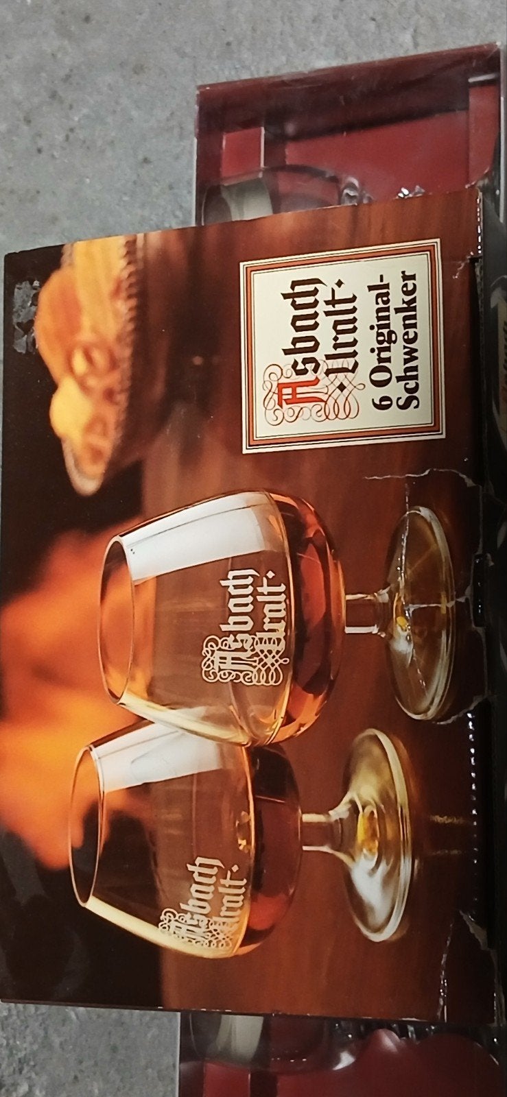 Set van 6 Fisbach Uralt Cognac Glazen - Nieuw in Doos, Ophalen